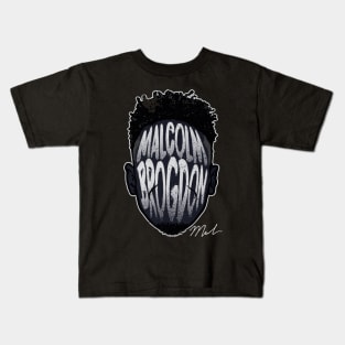 Malcolm Brogdon Player Silhouette Kids T-Shirt